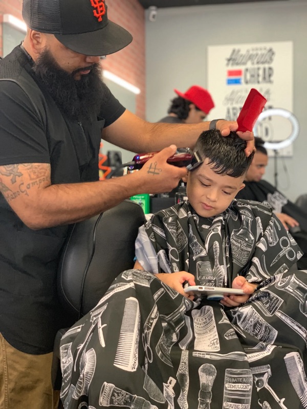 Guillermo G at work in the shop